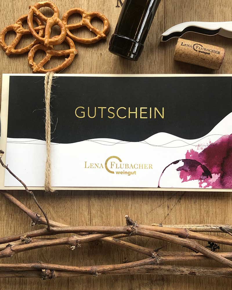 Weingut Lena Flubacher Weinwanderung in Ihringen am Kaiserstuhl Gutschein Weinflasche